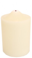 LED wax candle 10 x 17cm