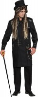 Voorvertoning: Steampunk geklede jas Deluxe in zwart
