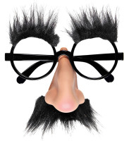 Vorschau: Lustige Nasen Brille mit Bart