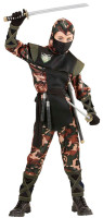 Costume Ninja mimetico per bambini
