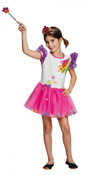 Rainbow power girl costume