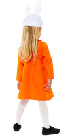 Vista previa: Disfraz de conejita Miffy naranja para niña