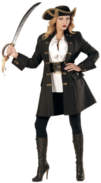 Piratrøverfrakke til kvinder