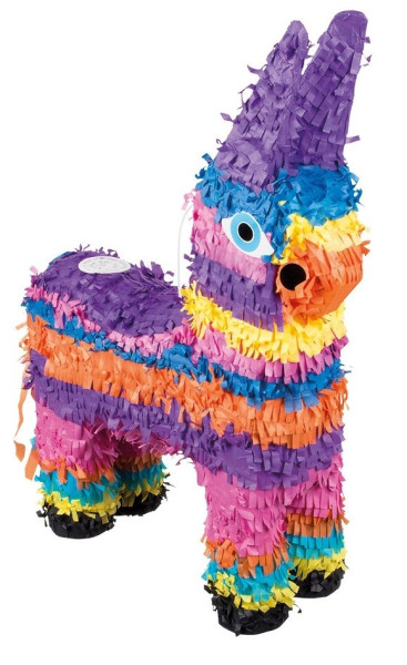 Bunte Esel Piñata