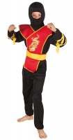 Vista previa: Disfraz infantil de luchador dragón ninja