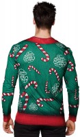 Preview: Candy cane love sweater for men