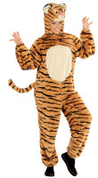 Preview: Tiger costume made of plush unisex