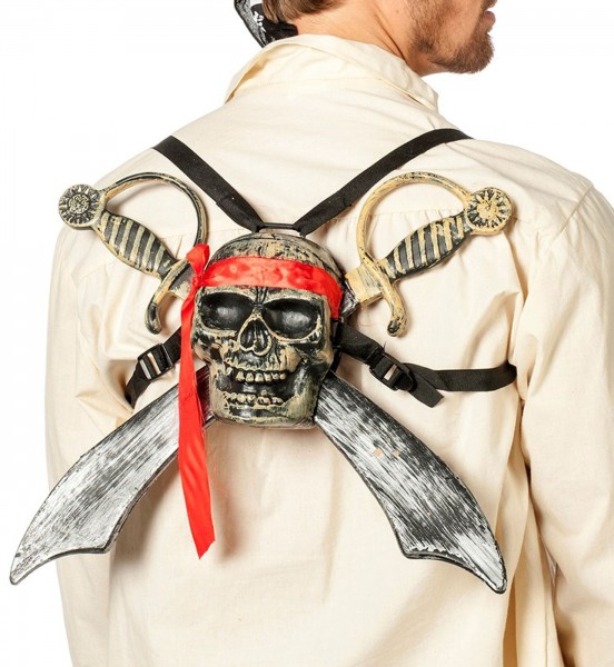 Captain Carry Totenkopf Piraten Rucksack