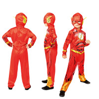 Vista previa: Disfraz de Flash para niño reciclado