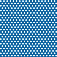 Anteprima: Carta da imballaggio Tiana blu punteggiata 76 x 152 cm