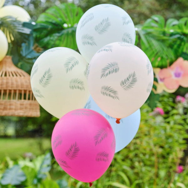 5 balonów lateksowych Tropical Heat 30cm