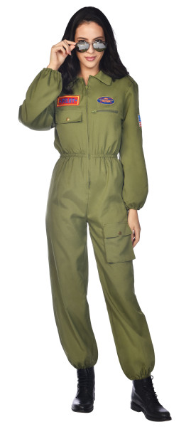 Navy Kampfpilotin Kostüm für Damen 3