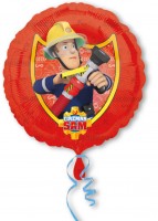 Folieballon Brandweerman Sam