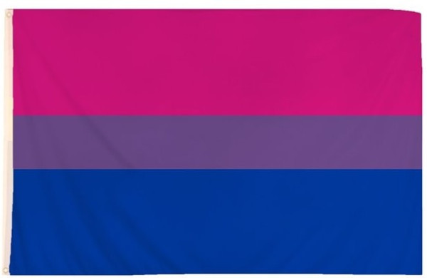 Drapeau fierté bisexuel Pride 1,52 m x 91 cm