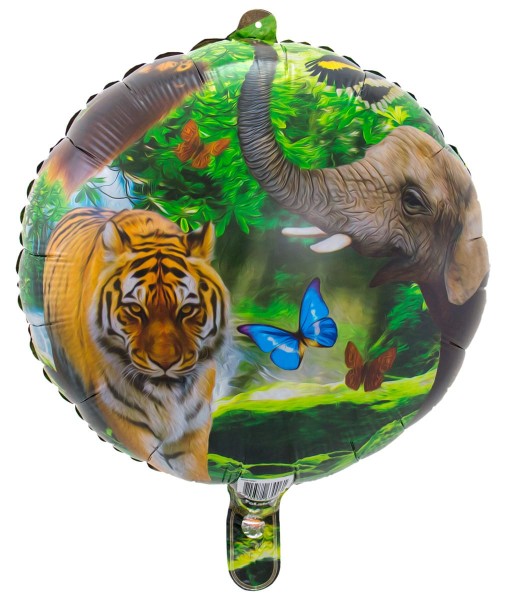 Ballon aluminium Wild Safari 43cm 2
