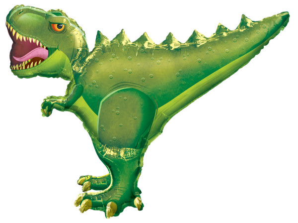 Foil balloon T-Rex dinosaur