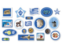 Greece XXL Streudeko 57 pieces