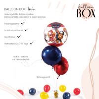 Vorschau: XL Heliumballon in der Box 3-teiliges Set Paw Patrol