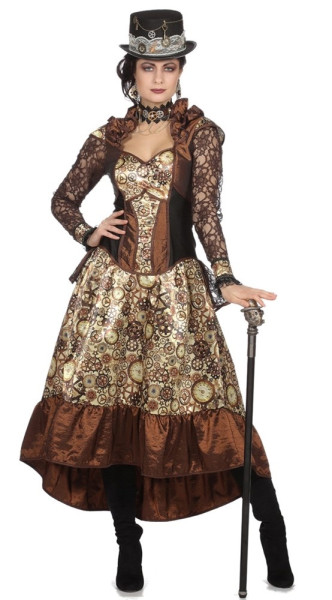 Szlachetny steampunkowy kostium Amalia