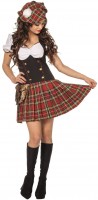 Oversigt: Skotsk pige Abigail mini kjole