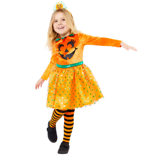 Mini baby pumpkin costume for girls
