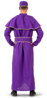 Vorschau: Bischof Kostüm für Herren in Violett