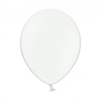 Preview: 100 party star balloons white 27cm