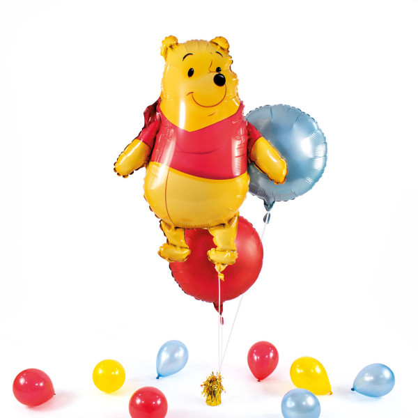 XXL Heliumballon in der Box 3-teiliges Set Winnie Pooh
