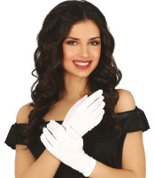 Voorvertoning: Witte klassieke handschoenen voor volwassenen