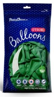 Widok: 100 balonów gwiazdkowych zielony 30 cm