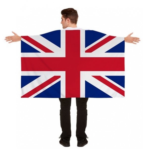Mister Storbritannien fan kappe 1,52mx 91 cm