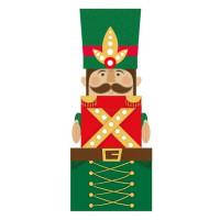 Preview: 3 nutcracker gift boxes to stack