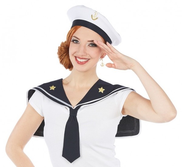 Navy girl collar Nelly