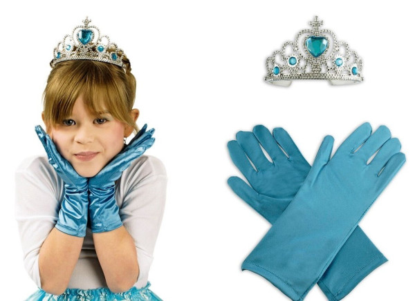 Accessoires voor prinses Fiona-kostuum