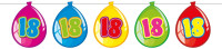 Ghirlanda palloncini 18° compleanno 10m