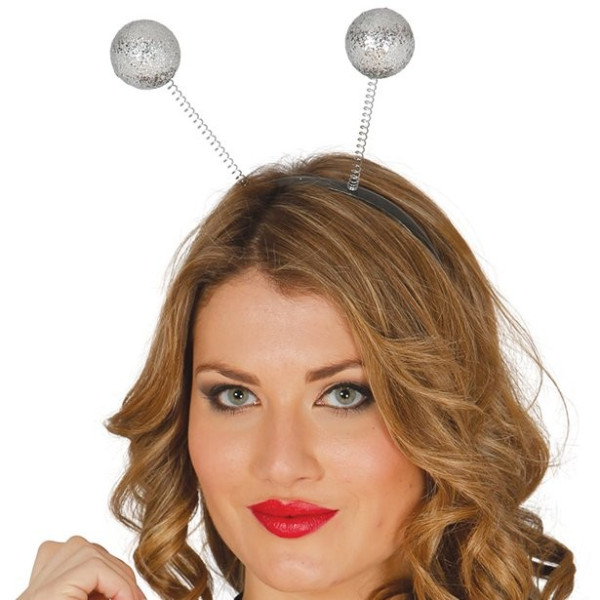 Space party glitter headband