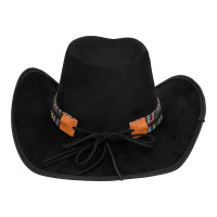 Preview: Western hat for adults black