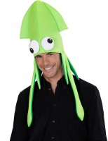 Vista previa: Sombrero de calamar verde