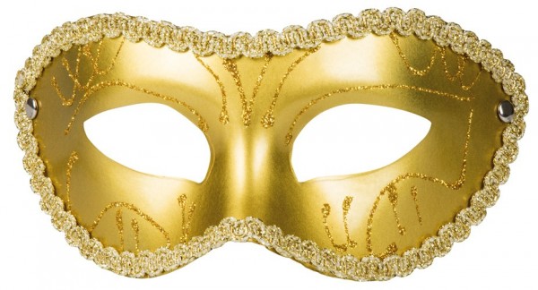 Szlachetna złota maska Antonella 2
