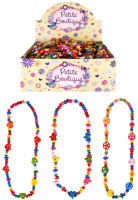 Preview: Colorful wooden bead necklace