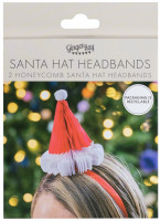 Preview: 2 Santa hats headband
