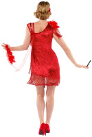 Vista previa: Disfraz de mujer flapper roja Diana