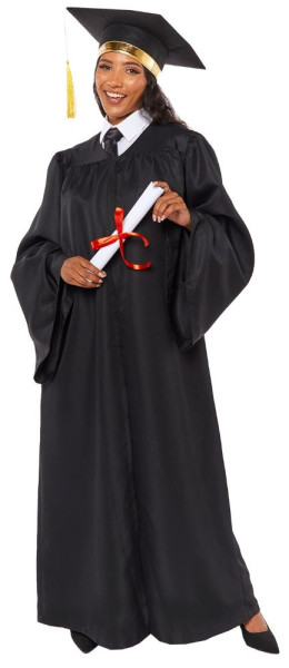 Disfraz de túnica de graduación para adulto