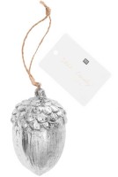 Preview: Silver acorn hanger 5 x 8.5cm