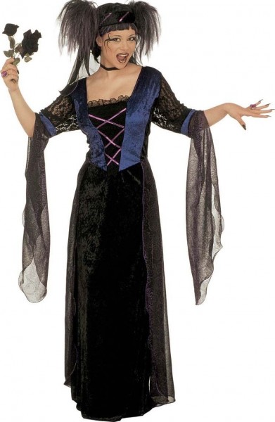 Disfraz de novia gótica de Halloween