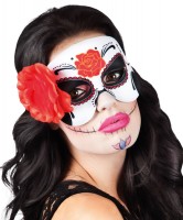 Preview: Dia De Muertos eye mask La Blanca