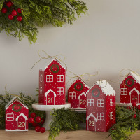 DIY advent calendar Christmas cottage