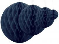 Preview: Honeycomb ball Lumina dark blue 40cm