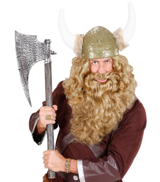 Enorme barba vikinga de Olaf
