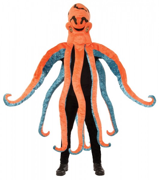 Blæksprutte kostum